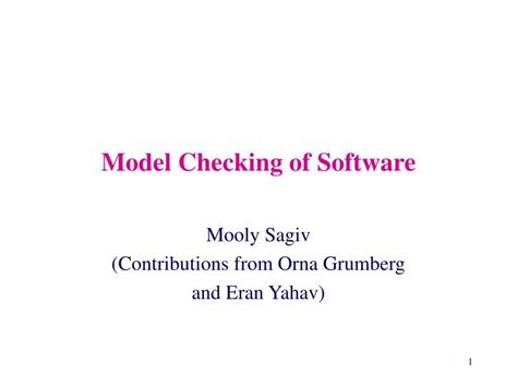 Image result for Model Checking Software