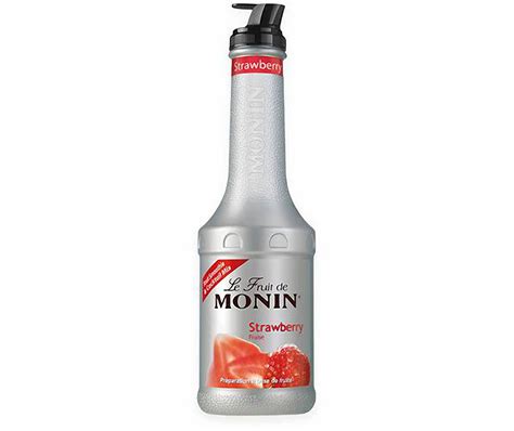 Strawberry Fruit Mix/Puree 1L - Monin - Gofood & LolliesNZ
