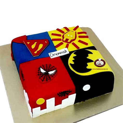 Avengers Superhero Cake E In Gurgaon