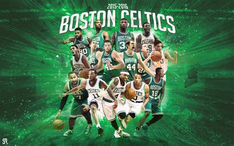 Download Boston Celtics Team Players Wallpaper | Wallpapers.com
