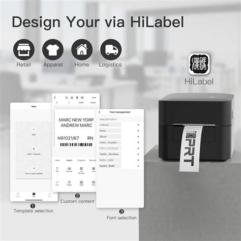 Buy Bluetooth Thermal Label Printer - iDPRT Super Quick Label Printer ...