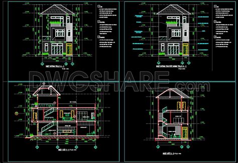 House Drawing Using AutoCAD 2007 3D 的图像结果
