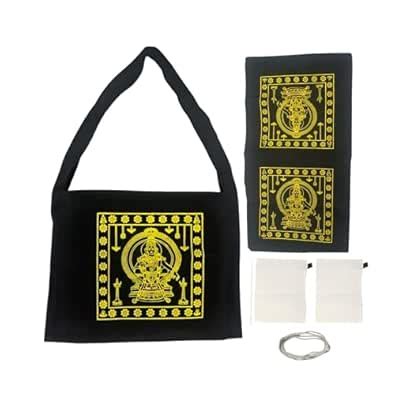Sabarimala Ayyappa Irumudi bag set/Iyyappa Samy Black Colour Cotton ...