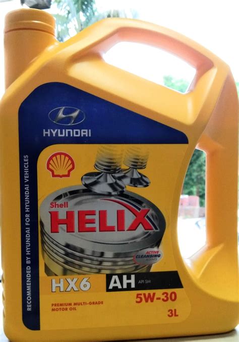 Shell Helix HX6 AH 5W-30 3 L TTA1284113I317 Petrol & Diesel Engine Oils ...