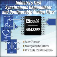 ADA2200 Analog Filter - Analog Devices | DigiKey