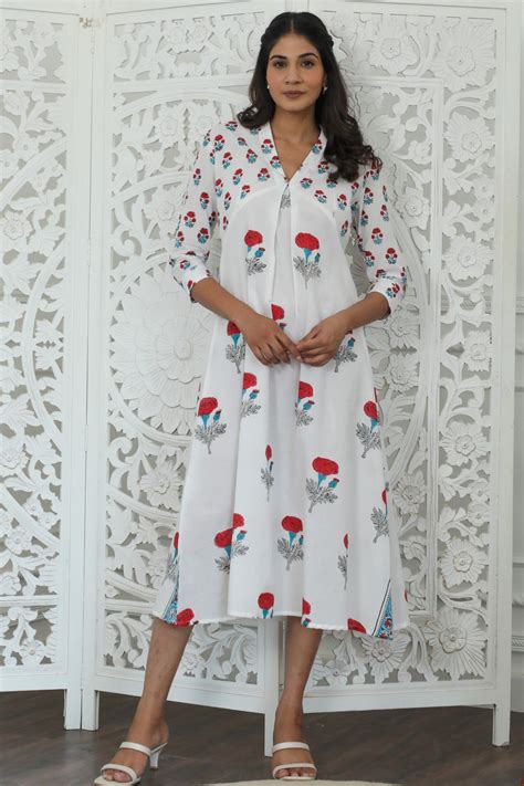 Pure Cotton Dresses Online For Women | Readymade Dress For Ladies