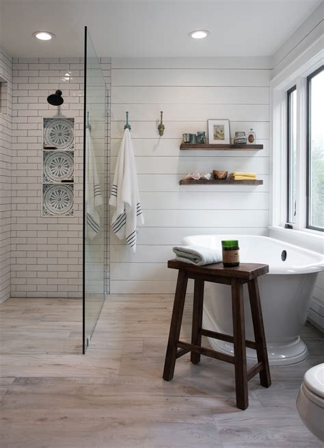 Trending Tile Wood Floor Bathroom You’ll Love