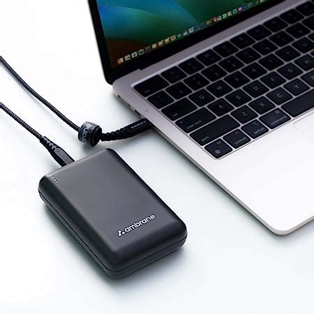 Ambrane 100W Fast Charging Powerbank for MacBook, Type C Laptop ...