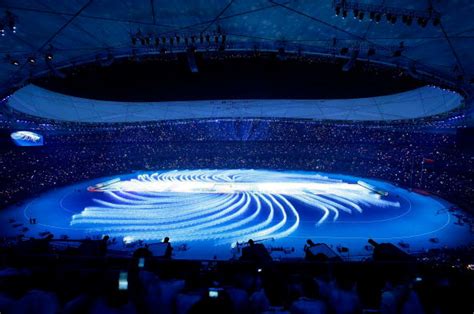 图文-2008北京奥运会开幕式 开幕式上的击缻表演者_其他_2008奥运站_新浪网