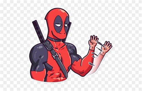 Deadpool Comic Sticker Pack - Deadpool Telegram Stickers - Free ...