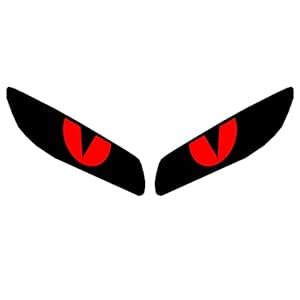 Generic Yamaha MT-15 Premium Bike Decals - Red Panther Eye Stickers ...
