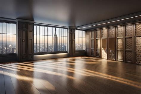 Empty room | Premium AI-generated image