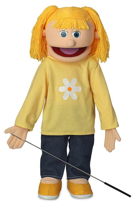 Buy Silly Puppets Katie -Ventriloquist Doll Style Puppet (Yellow, 25 ...