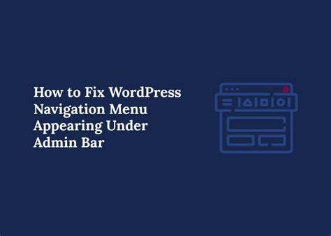 Image result for WordPress Navigation Menu