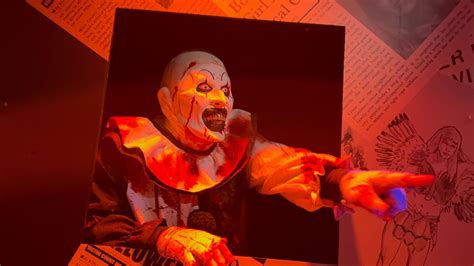 Escape Art the Clown in the Terrifier House at Halloween Horror Nights ...
