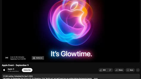 Apple Event 2024: Over 50000 fans waiting for iPhone 16 live launch on ...