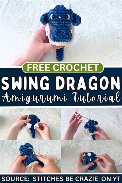 Crochet Dragon Tutorial 的图像结果