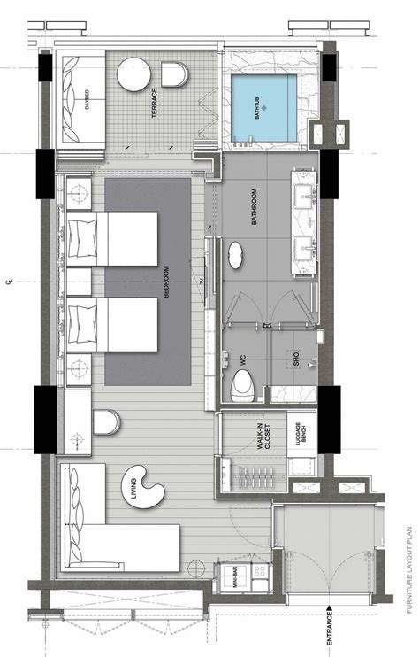 Best Hotel Room Floor Plans at Paige Nancy blog