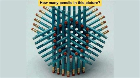 Visual Test: How Many Pencils Are There In This Viral Brain Puzzle?