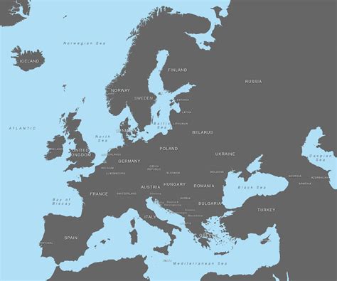 Europe Map Vector 的图像结果