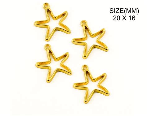 Gold Star Fish Pendant – Bina's Art - Resin Store