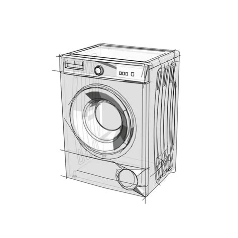 Image result for Washing Machine Prototype Drawing