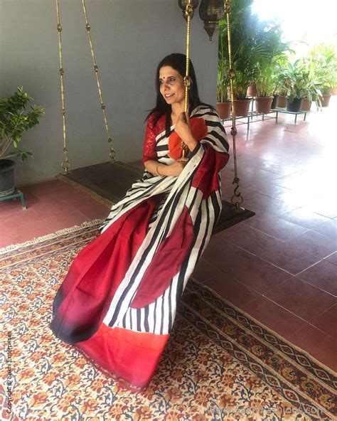 Black White & Red Pure Silk Saree | Sakhi Fashions – sakhifashions