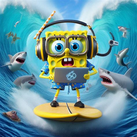 Image result for Spongebob Multitasking