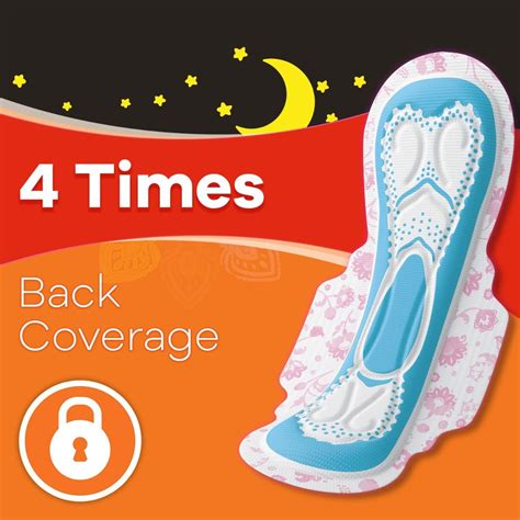 Whisper Choice Night Sanitary Pads XXL, 18 Count Price, Uses, Side ...