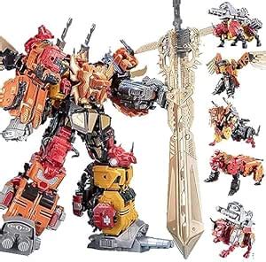 Buy Transformer Toys, Beast King 5 in 1 Predaking Toys Anime Devastator ...