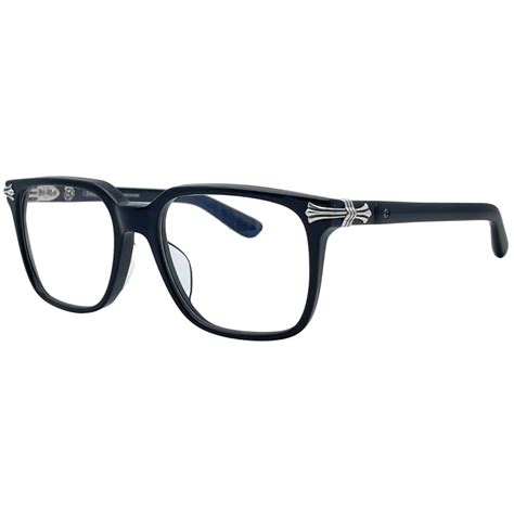 Chrome Hearts THIRST TRAP Black Silver Eyeglasses