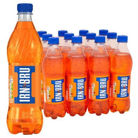 Buy IRN-BRU Regular, Iconic Scottish Flavour, Fizzy Drinks Multipack ...