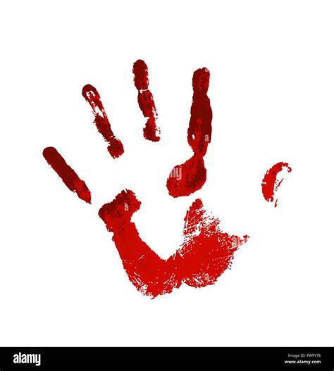 Hand Print Blood Stock Photos & Hand Print Blood Stock Images - Alamy