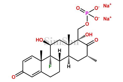 Dexamethasone Sodium phosphate EP Impurity C Disodium Salt | CAS No- NA ...