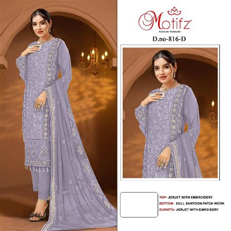 Motifz D.no 816 Wholesale Indian Pakistani Concept Salwar Suits ...