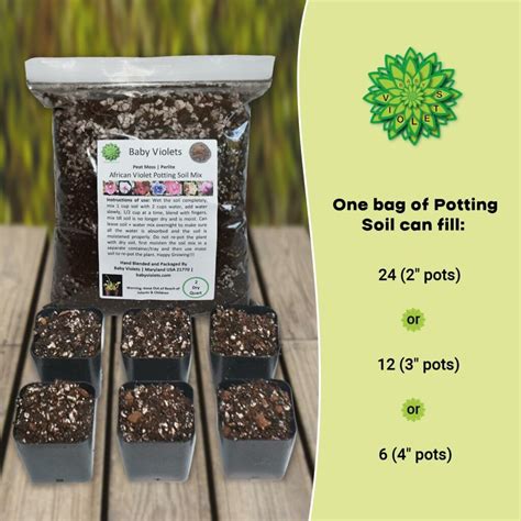 African Violet Soil / Potting Mix – Baby Violets