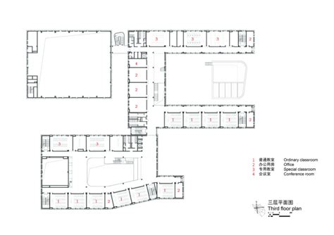 [浙江]杭州外国语学校初高中建筑设计方案文本（简洁典雅，大气开放）-教育建筑-筑龙建筑设计论坛