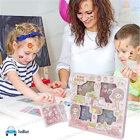 Pvc Cute Girl Theme Kawaii Stickers – 100 Sheets Cute Washi Stickers F ...