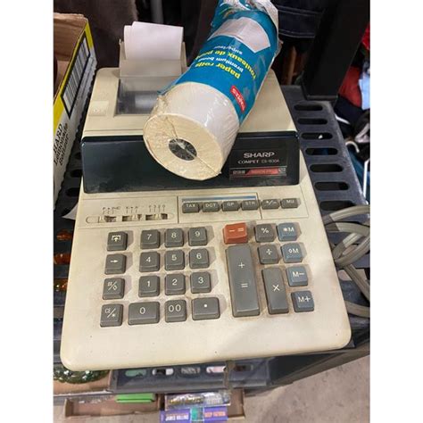 Image result for Sharp Adding Machine Tutorial