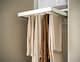 KOMPLEMENT pull-out trouser hanger, white, 75x58 cm (291/2x227/8") - IKEA