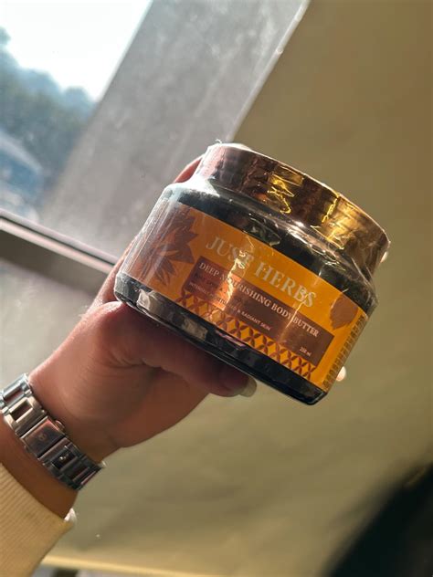 Just Herbs 24K Gold with Pure Ghee Deep Nourish Body Butter Cream for ...