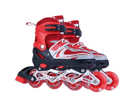 COUCHLY® 4 Wheel Inline Adjustable Roller Skates for Boys Kids & Girls ...