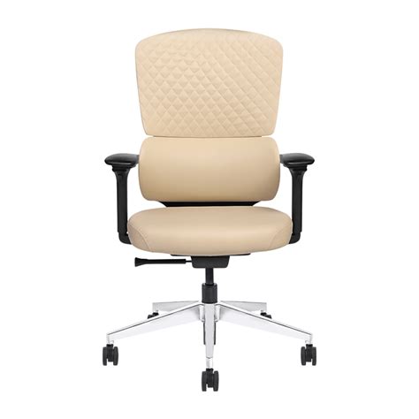 Tokyo-4 Medium Back Leatherette Office Chair by Geeken