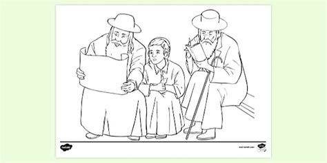Tisha B Av Colouring Sheet | Colouring Sheets