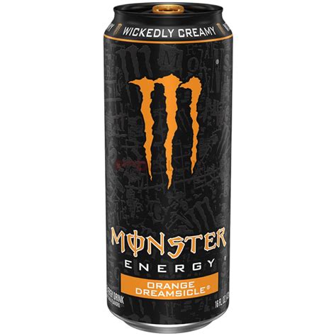 Monster Wickedly Creamy Orange Dreamsicle - 16fl.oz (473ml) – Poppin Candy