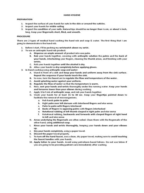 Image result for Hand Washing Checklist