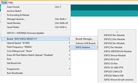 Image result for Esp32 Arduino Setup