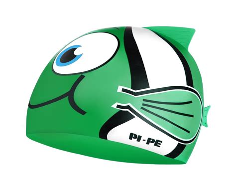 Pi Pe Fishy Solid Swim Cap For Kids Made 100 | Desertcart INDIA