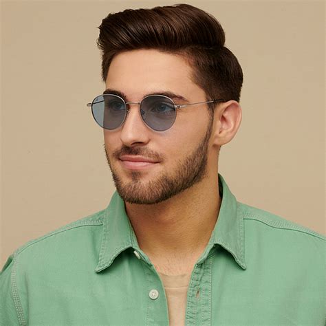 Shop online for Gunmetal Black Full Rim Round Vincent Chase The Metal ...