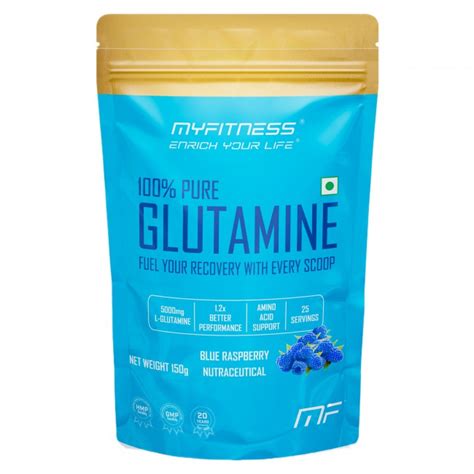 MYFITNESS 100% PURE GLUTAMINE | 150g | FLAVOURED | 30 Servings